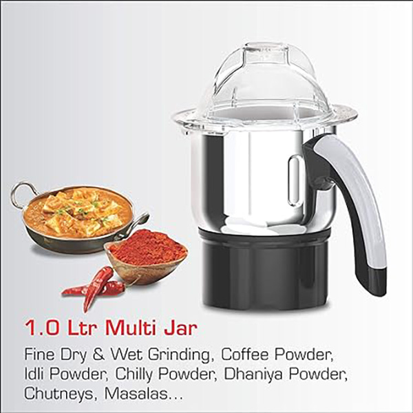 Buy Vidiem MG 567 A Jumbo Mix Pro 1000 W 3 Jars Mixer Grinder - Vasanth and Co